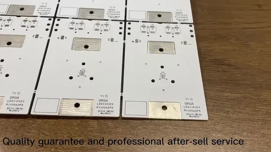 Chine Usine de fabrication de panneaux en aluminium de produits électroniques LED PCB SMT fournisseur PCBA personnalisé